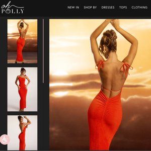 Open Back Ohpolly Dress
